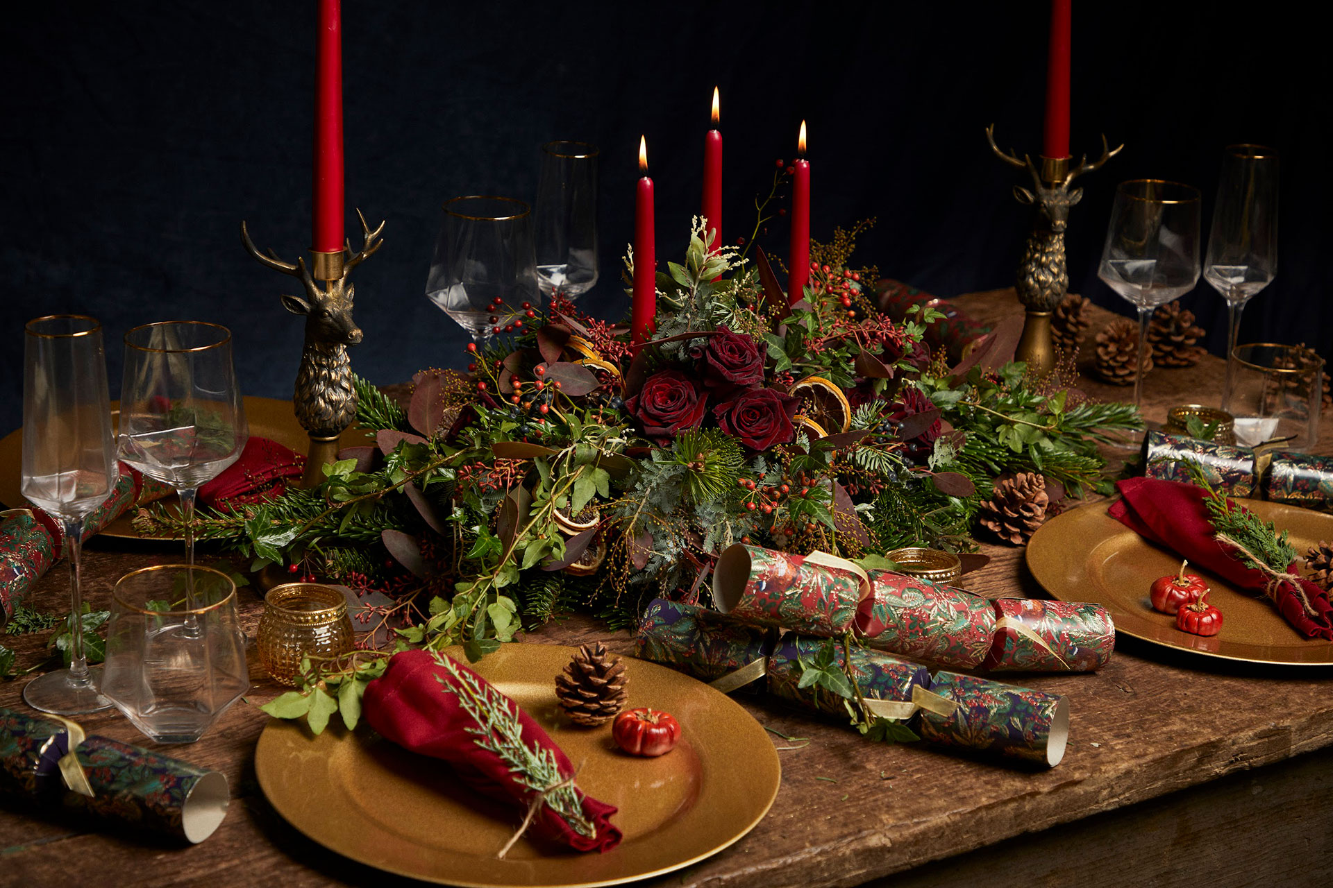 Christmas Flower Delivery in London by Clapham Flowers