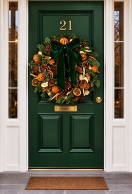 Christmas Wreaths by Clapham Flowers