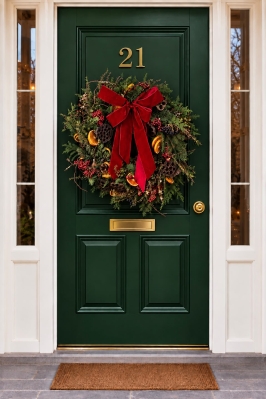 Christmas Wreaths by Clapham Flowers