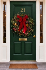 Christmas Wreaths by Clapham Flowers