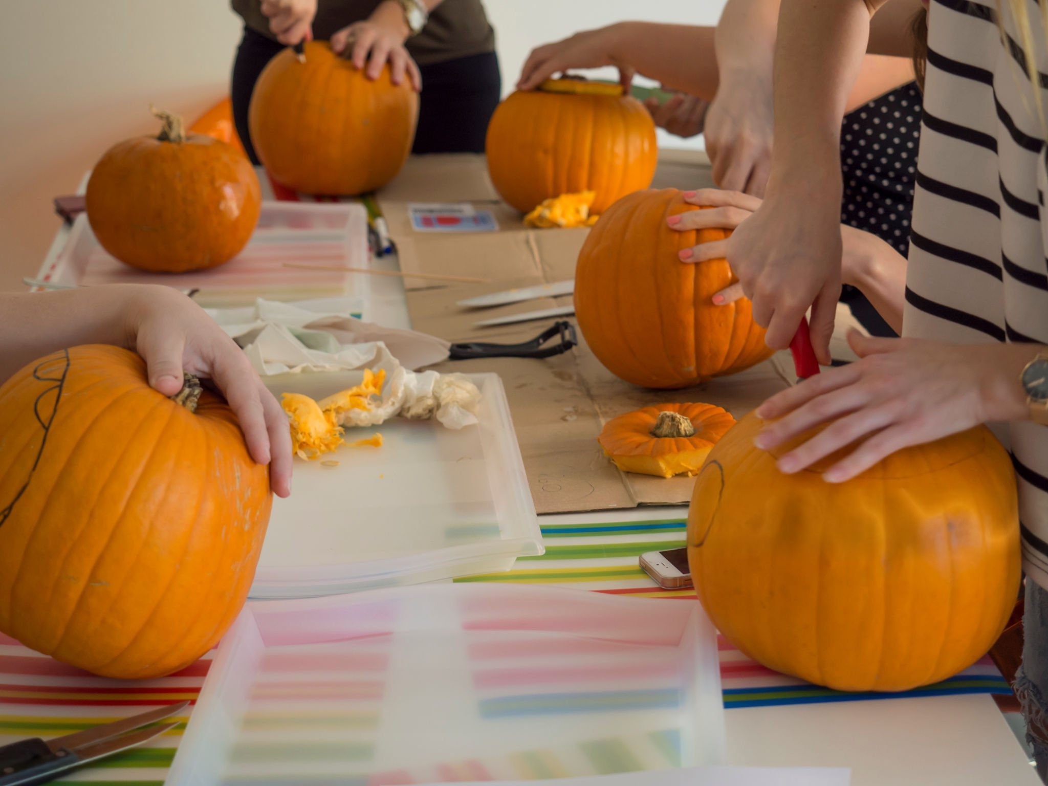 Clapham Flowers Pumpkin Workshops